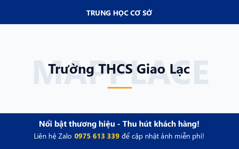 Trường THCS Giao Lạc