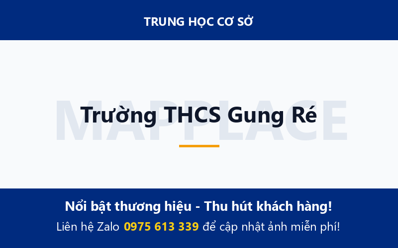 Trường THCS Gung Ré