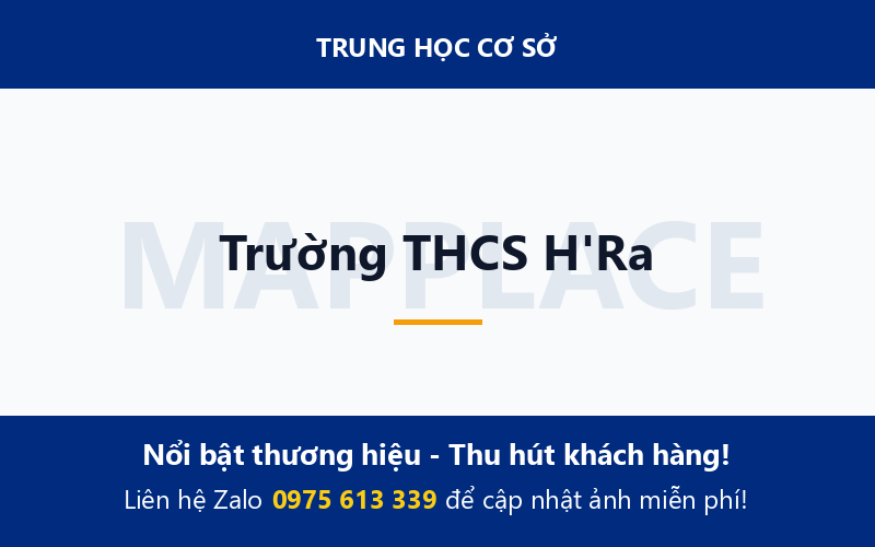 Trường THCS H'Ra