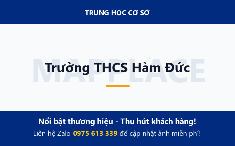 Trường THCS Hàm Đức