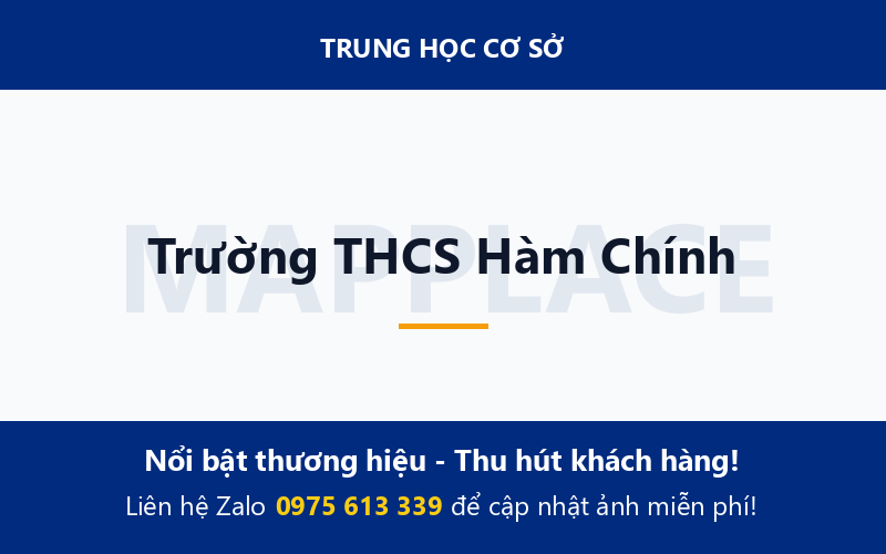 Trường THCS Hàm Chính