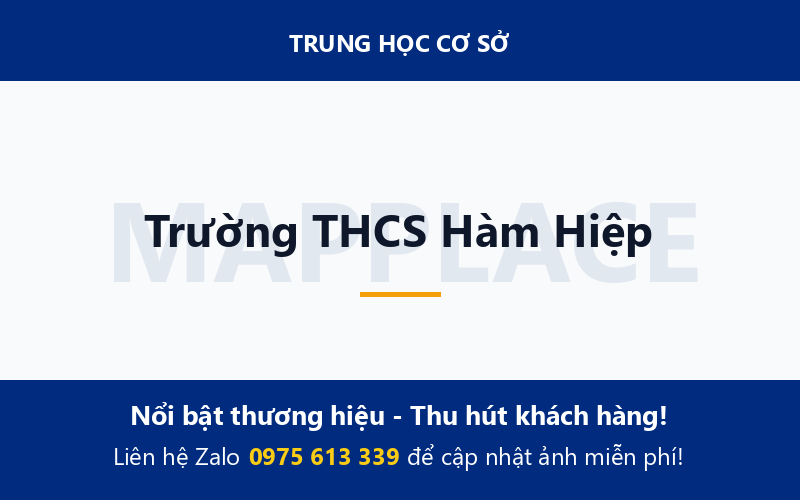 Trường THCS Hàm Hiệp