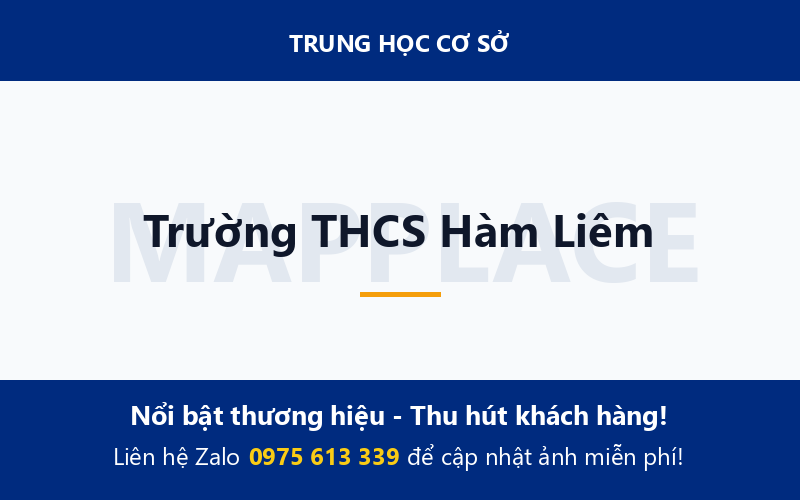Trường THCS Hàm Liêm