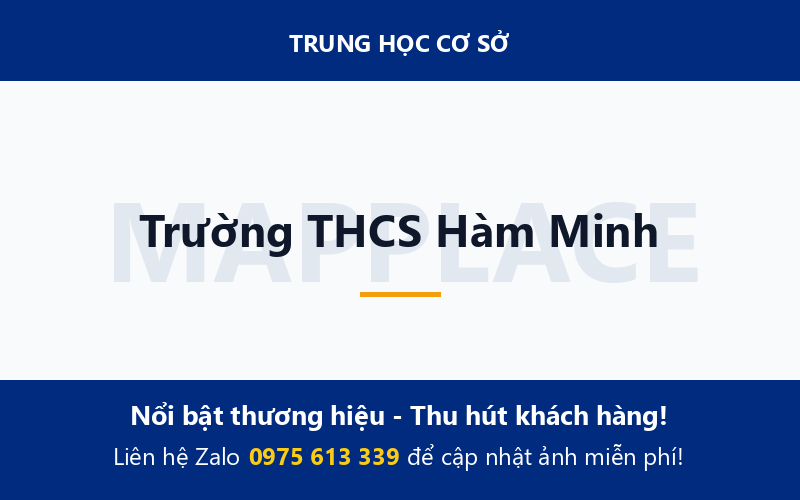 Trường THCS Hàm Minh