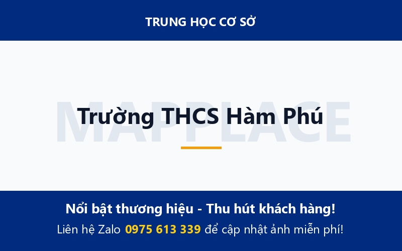 Trường THCS Hàm Phú