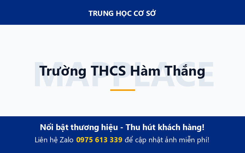 Trường THCS Hàm Thắng