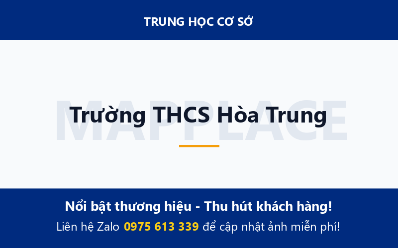 Trường THCS Hòa Trung