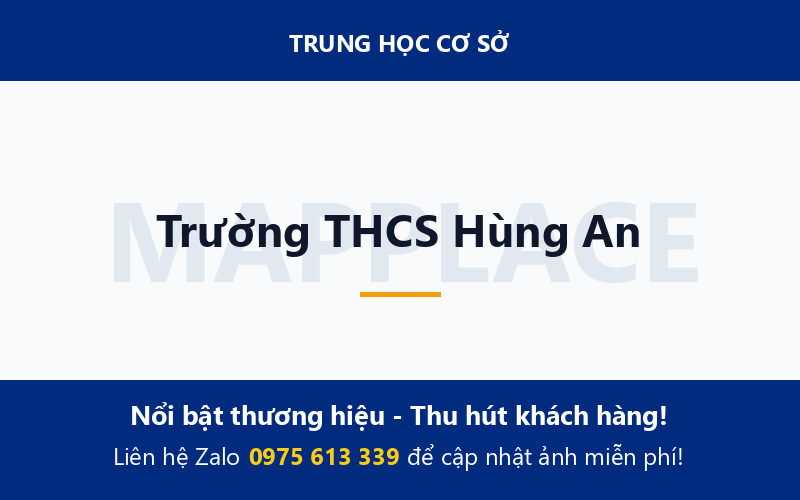 Trường THCS Hùng An