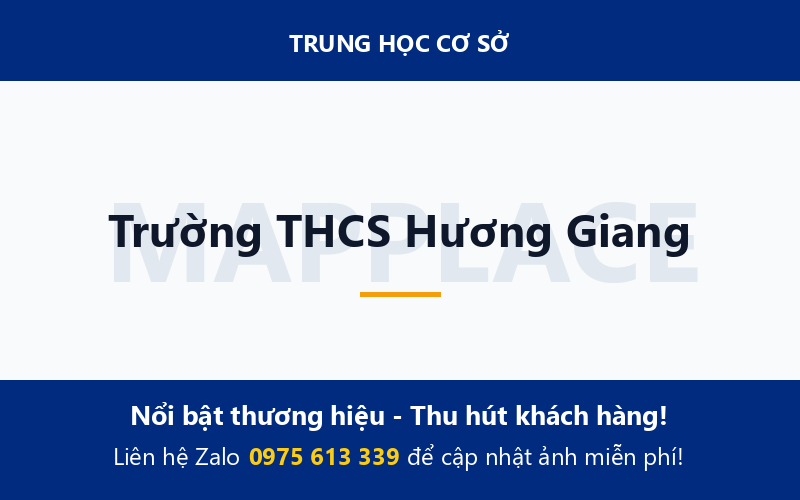 Trường THCS Hương Giang