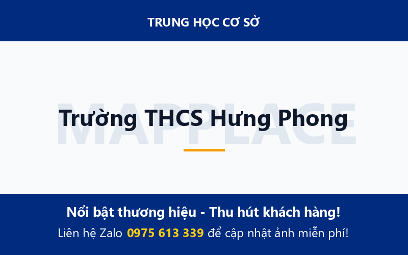 Trường THCS Hưng Phong