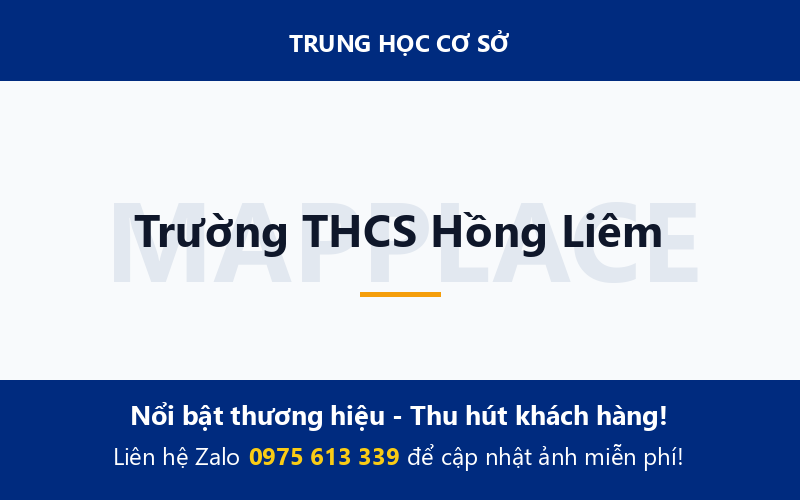 Trường THCS Hồng Liêm