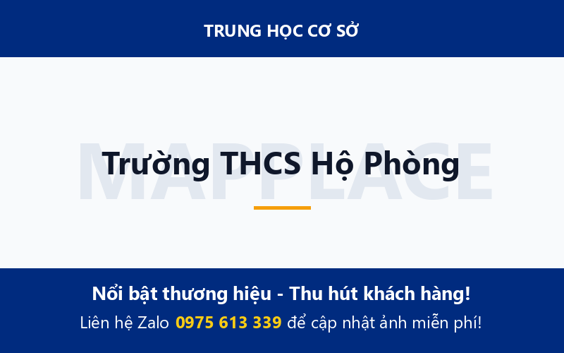 Trường THCS Hộ Phòng