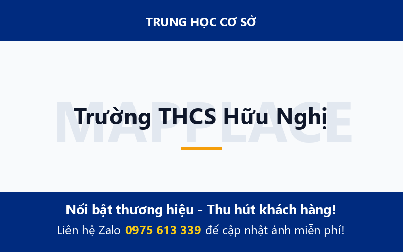 Trường THCS Hữu Nghị