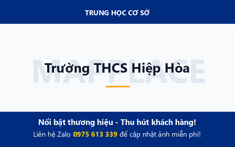 Trường THCS Hiệp Hòa