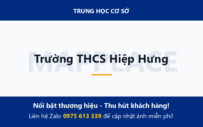 Trường THCS Hiệp Hưng