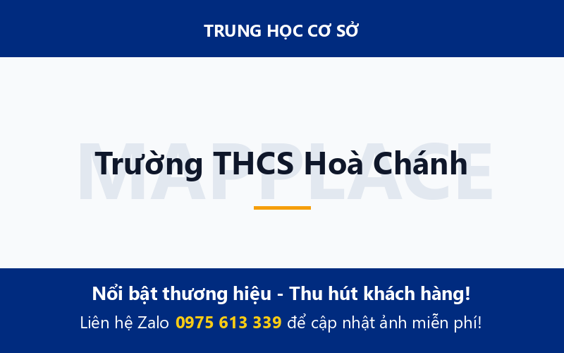Trường THCS Hoà Chánh