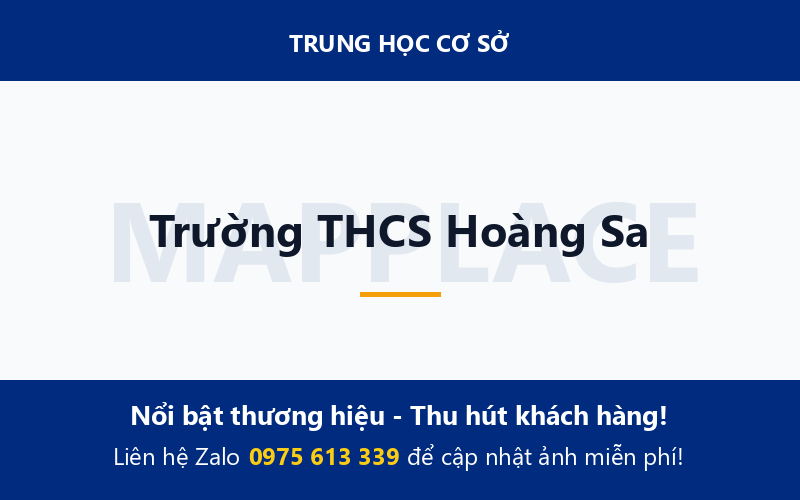 Trường THCS Hoàng Sa