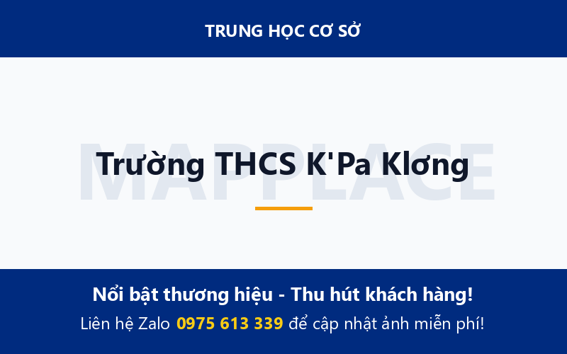 Trường THCS K'Pa Klơng