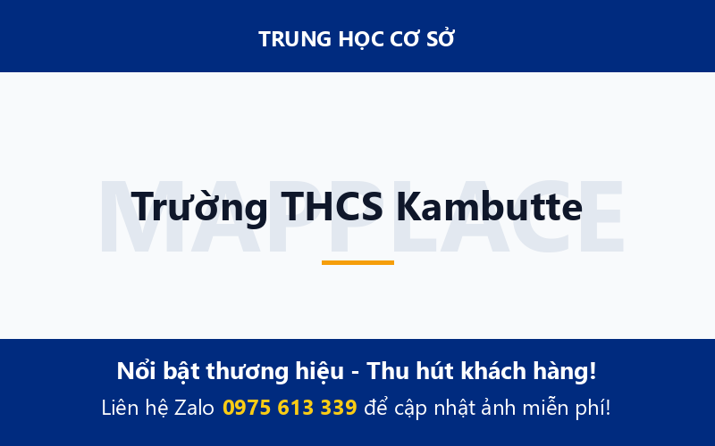 Trường THCS Kambutte
