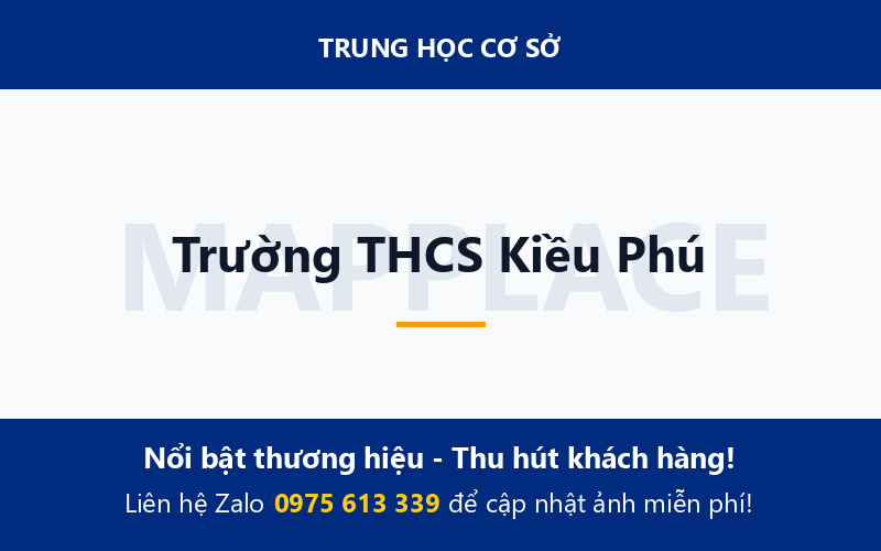 Trường THCS Kiều Phú