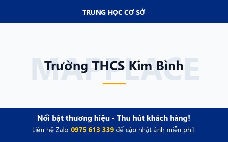 Trường THCS Kim Bình