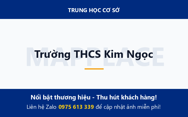 Trường THCS Kim Ngọc