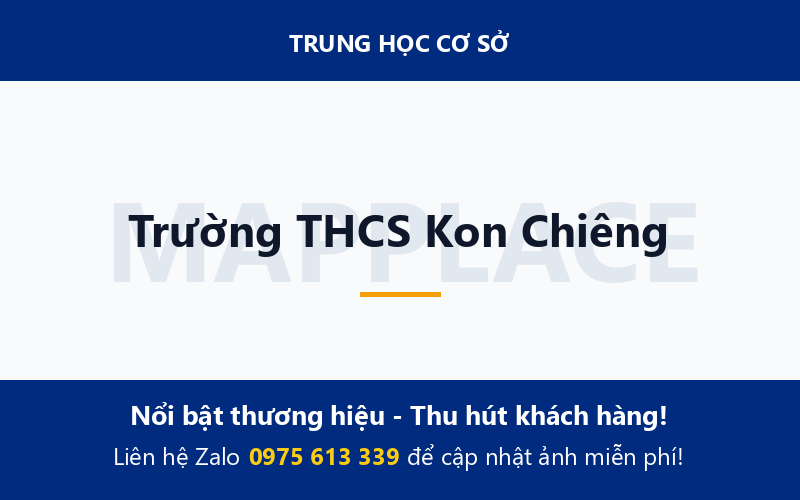 Trường THCS Kon Chiêng
