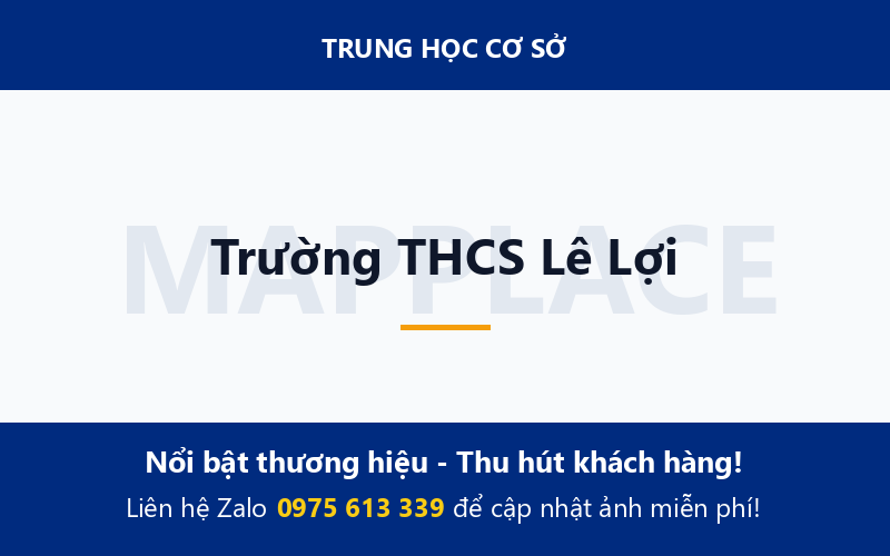 Trường THCS Lê Lợi