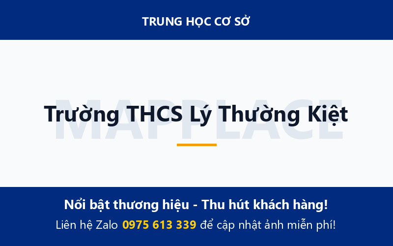 Trường THCS Lý Thường Kiệt