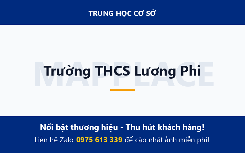 Trường THCS Lương Phi