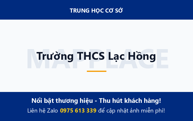 Trường THCS Lạc Hồng