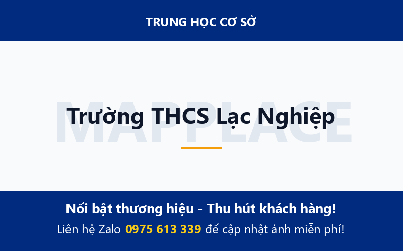 Trường THCS Lạc Nghiệp
