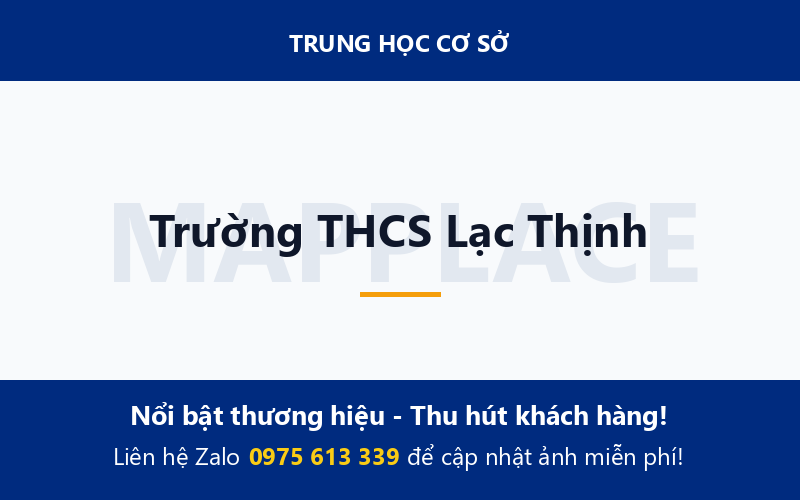 Trường THCS Lạc Thịnh