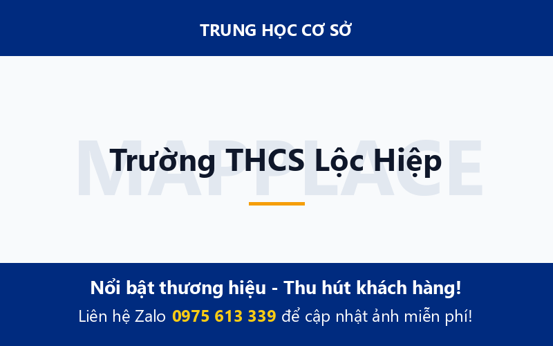 Trường THCS Lộc Hiệp