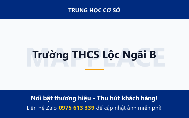 Trường THCS Lộc Ngãi B