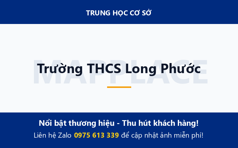 Trường THCS Long Phước