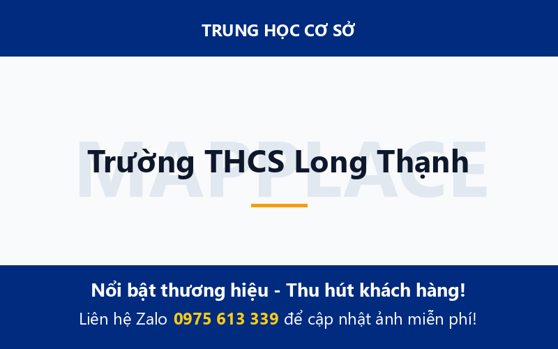 Trường THCS Long Thạnh