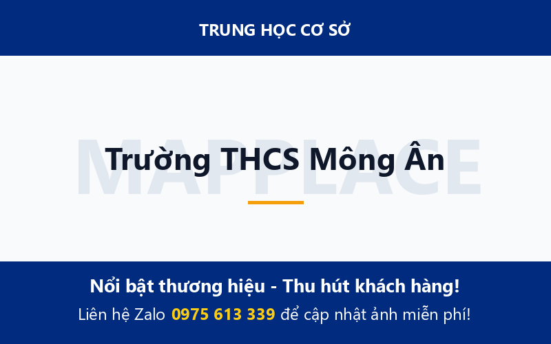 Trường THCS Mông Ân