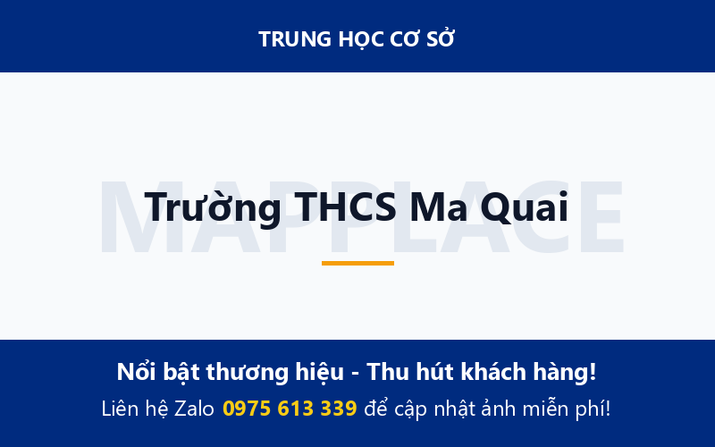 Trường THCS Ma Quai