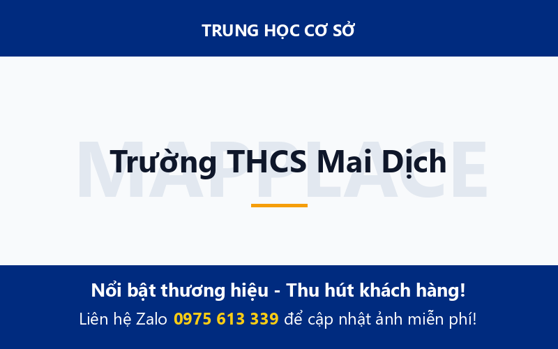 Trường THCS Mai Dịch