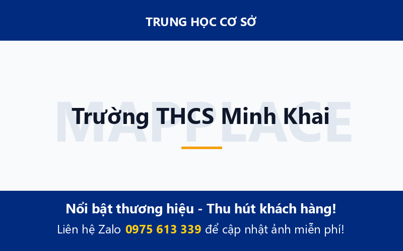 Trường THCS Minh Khai