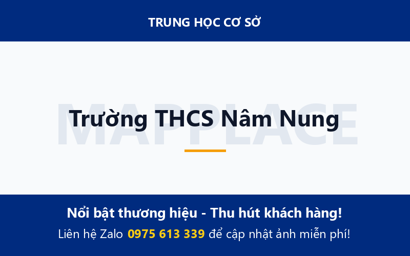 Trường THCS Nâm Nung