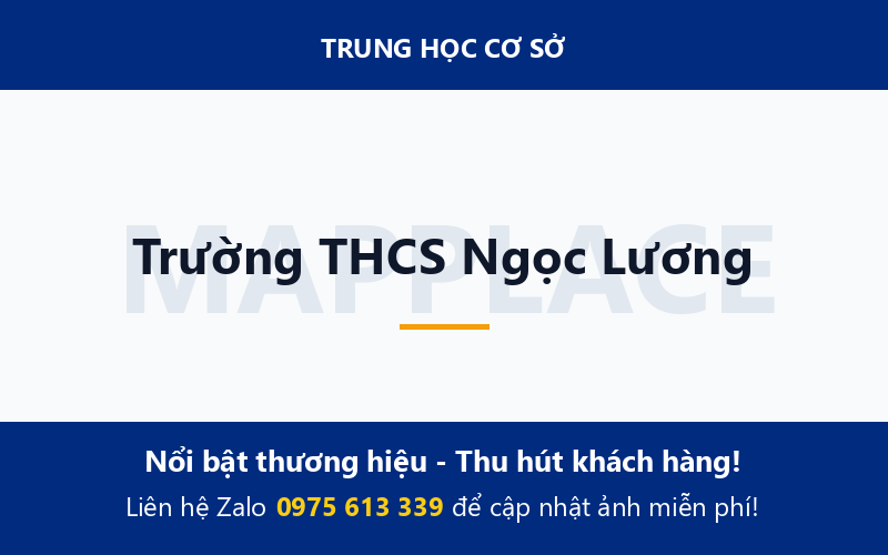 Trường THCS Ngọc Lương