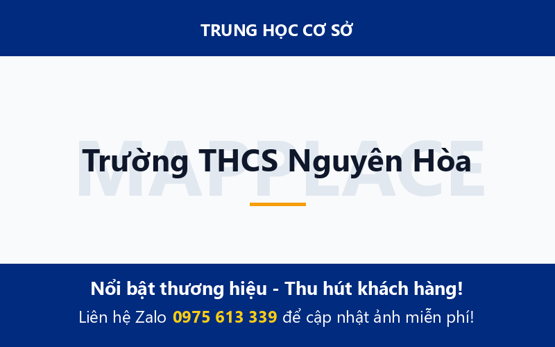 Trường THCS Nguyên Hòa