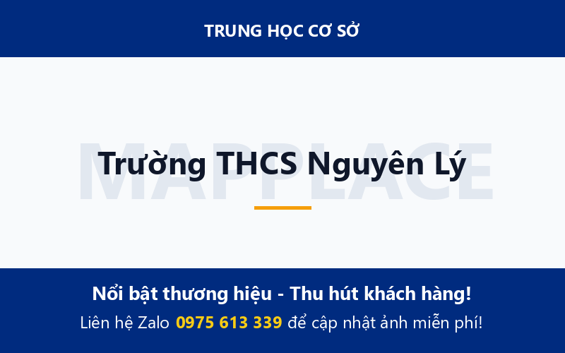 Trường THCS Nguyên Lý