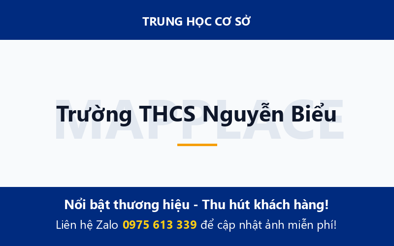 Trường THCS Nguyễn Biểu