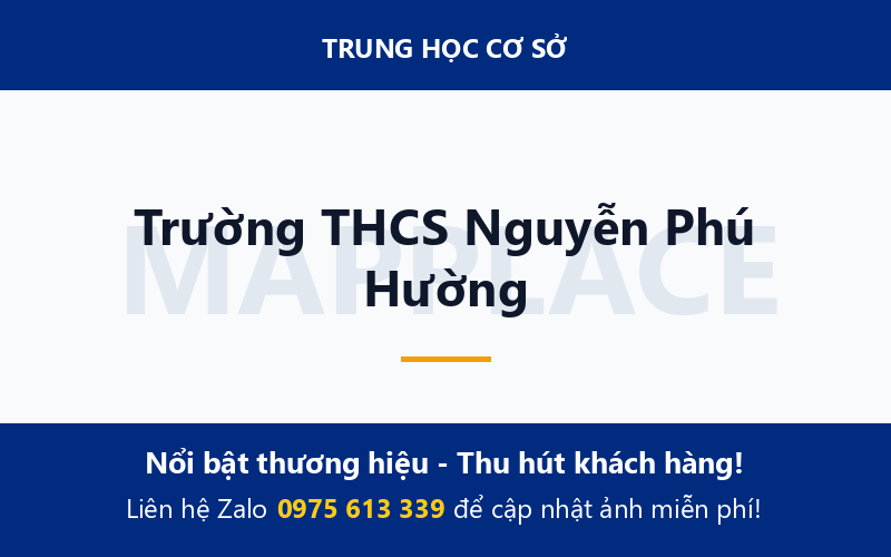 Trường THCS Nguyễn Phú Hường