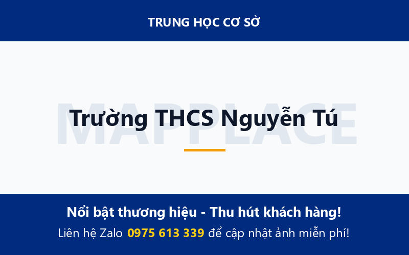 Trường THCS Nguyễn Tú