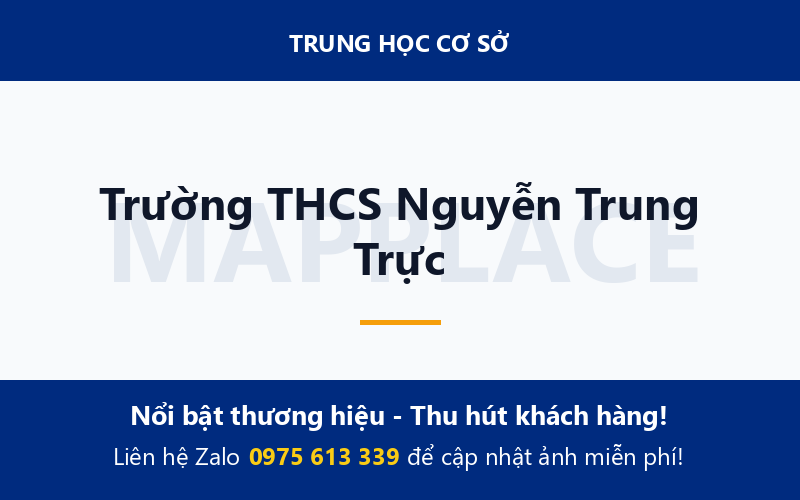 Trường THCS Nguyễn Trung Trực