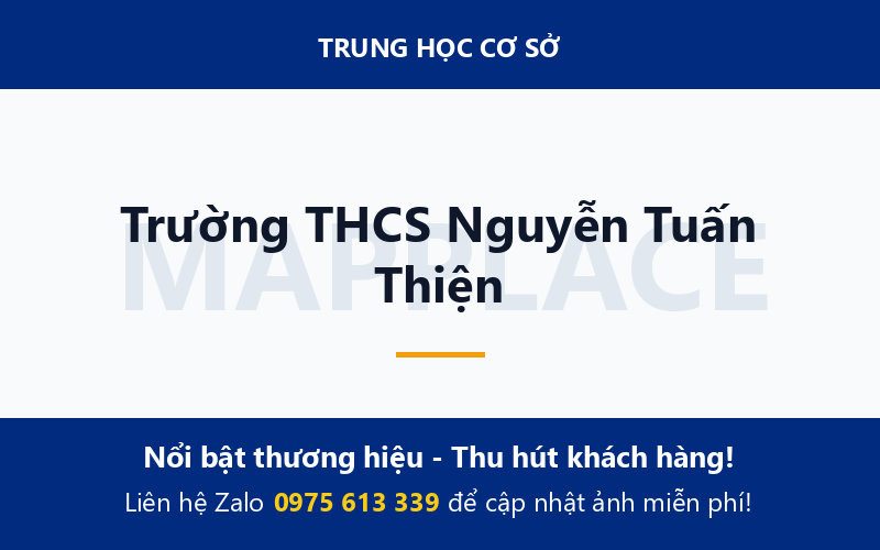 Trường THCS Nguyễn Tuấn Thiện